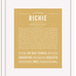 Frame Options | Matte Gold | White Frame, Matted