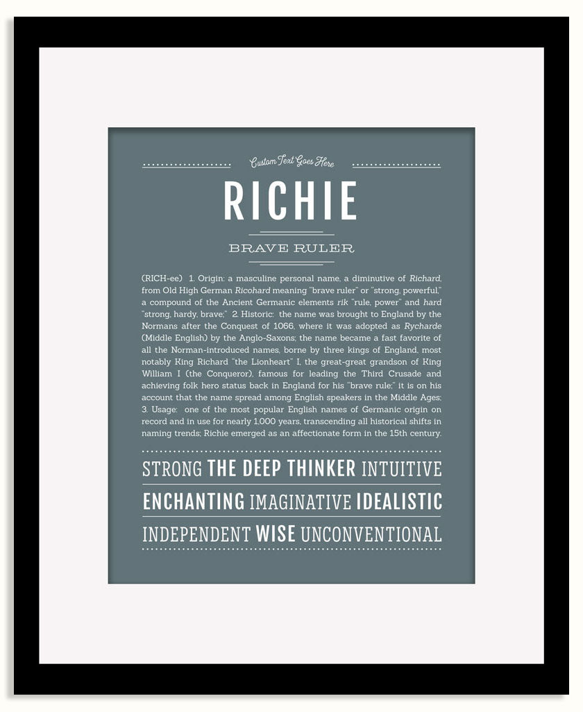 Frame Options | Night Rendezvous | Black Frame, Matted