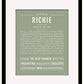 Frame Options | Sage | Black Frame, Matted
