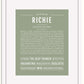 Frame Options | Sage | White Frame, Matted