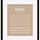 Frame Options | Tan | Black Frame, Matted