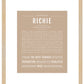 Frame Options | Tan | Maple Frame, Matted