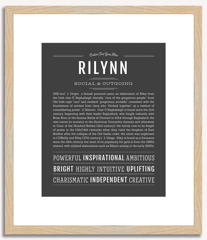 Rilynn | Name Art Print