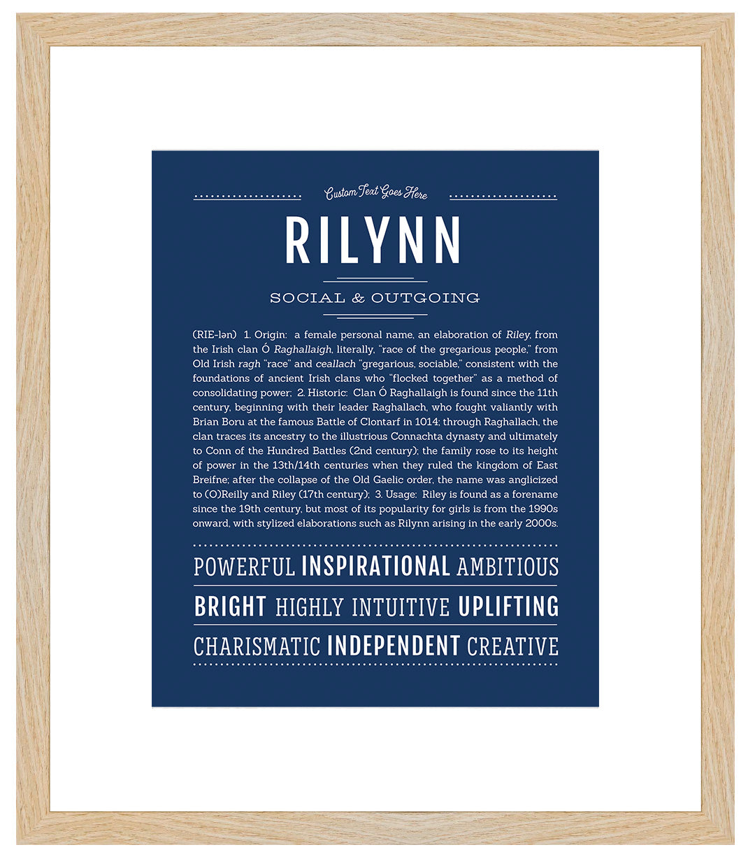 Rilynn | Name Art Print