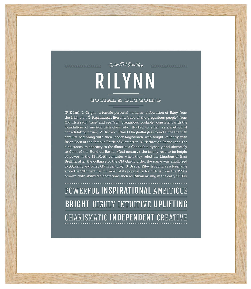 Rilynn | Name Art Print