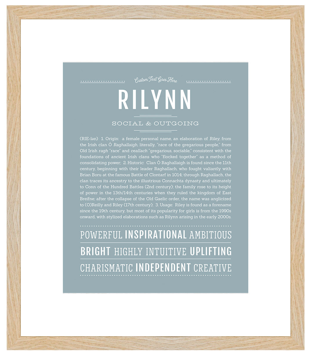 Rilynn | Name Art Print