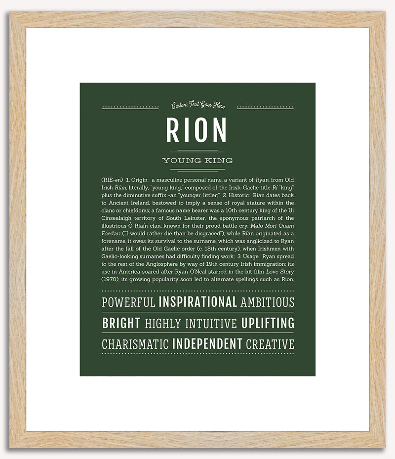 Rion | Name Art Print