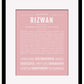 Frame Options | Dusty Rose | Black Frame, Matted