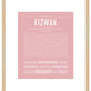 Frame Options | Dusty Rose | Maple Frame, Matted