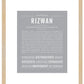 Frame Options | Light Gray | Maple Frame, Matted