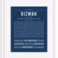 Frame Options | Midnight Blue | White Frame, Matted