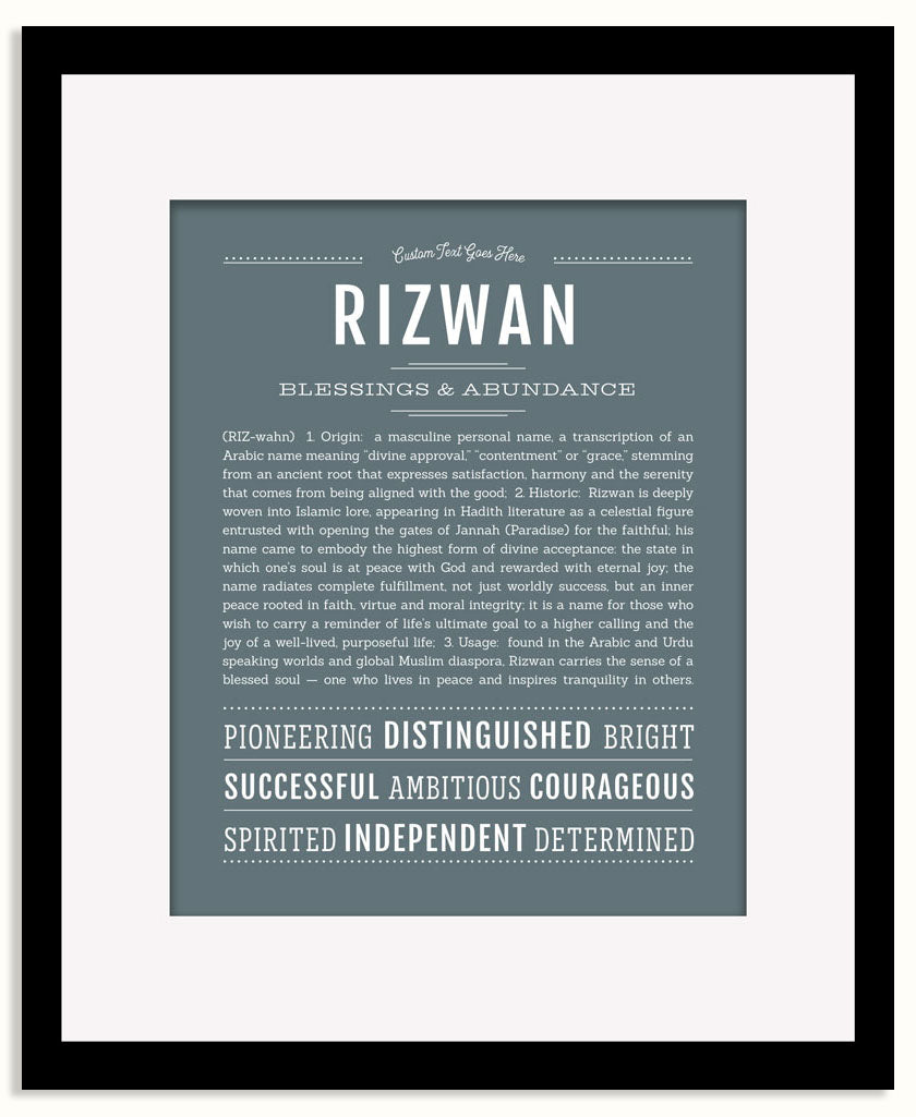Frame Options | Night Rendezvous | Black Frame, Matted