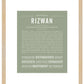 Frame Options | Sage | Maple Frame, Matted