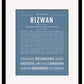Frame Options | Steele Blue | Black Frame, Matted