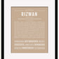 Frame Options | Tan | Black Frame, Matted