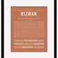 Frame Options | Terra Cotta | Black Frame, Matted