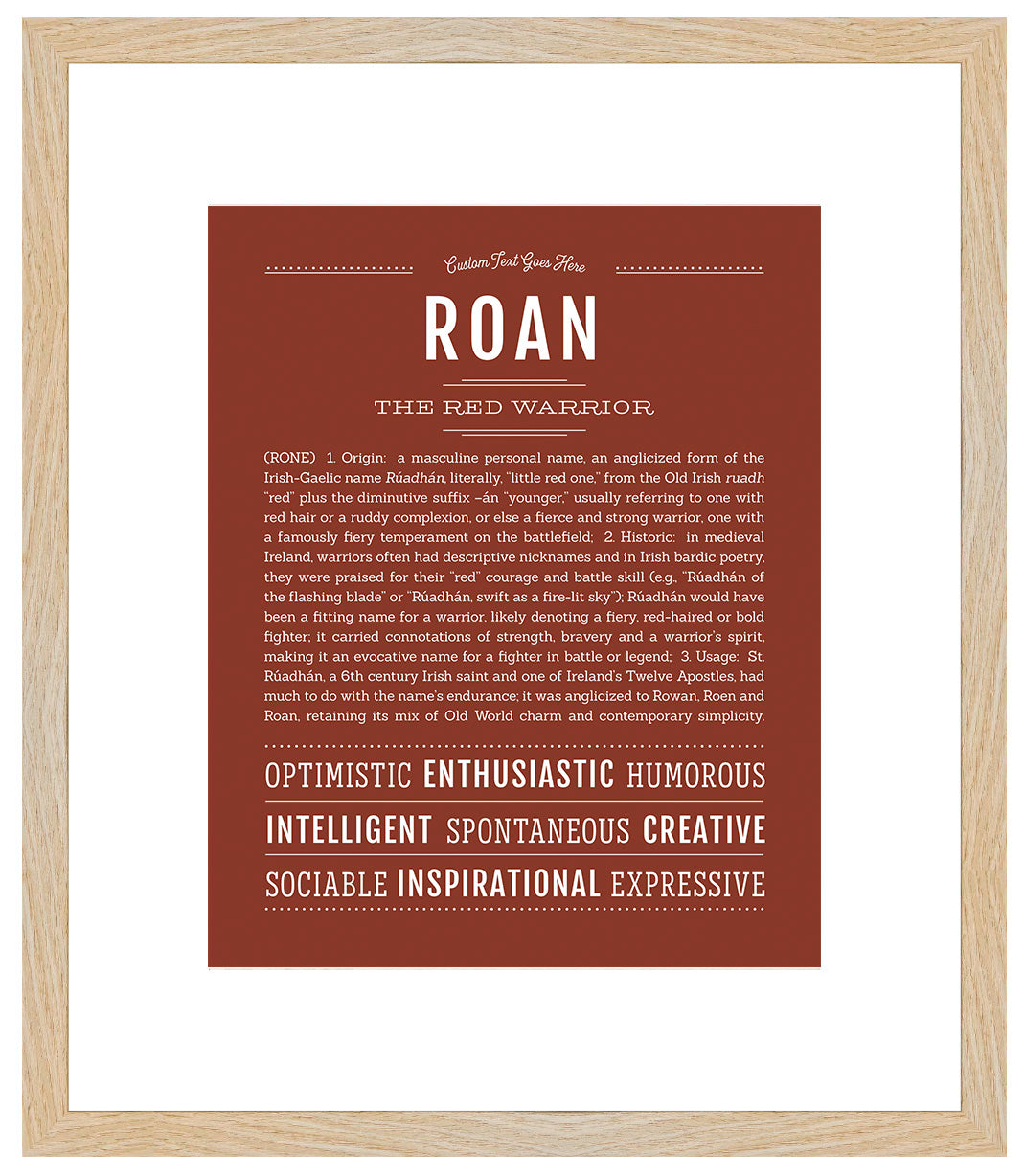 Frame Options | Bordeaux | Maple Frame, Matted