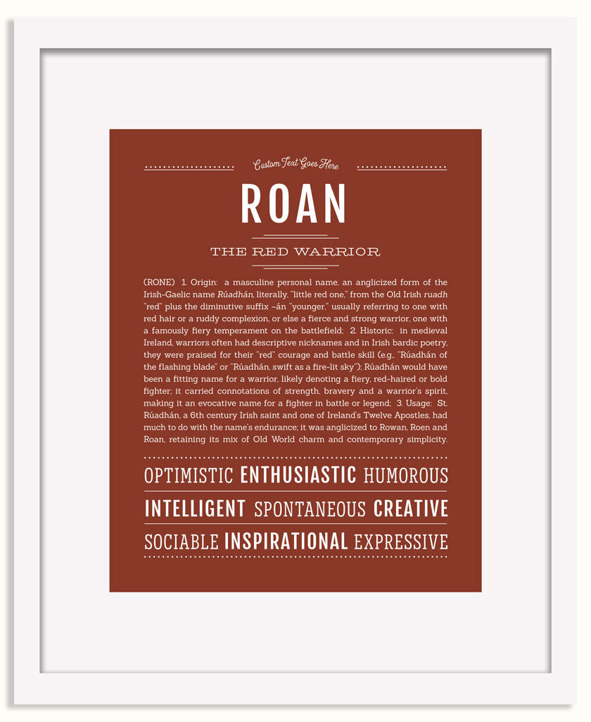 Frame Options | Bordeaux | White Frame, Matted