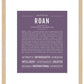 Frame Options | Deep Purple | Maple Frame, Matted