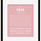 Frame Options | Dusty Rose | Black Frame, Matted