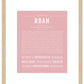 Frame Options | Dusty Rose | Maple Frame, Matted