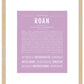 Frame Options | Lilac | Maple Frame, Matted