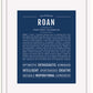Frame Options | Midnight Blue | White Frame, Matted