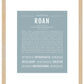 Frame Options | Powder Blue | Maple Frame, Matted