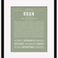 Frame Options | Sage | Black Frame, Matted