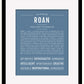 Frame Options | Steele Blue | Black Frame, Matted