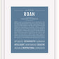 Frame Options | Steele Blue | White Frame, Matted