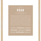 Frame Options | Tan | Maple Frame, Matted