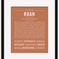 Frame Options | Terra Cotta | Black Frame, Matted