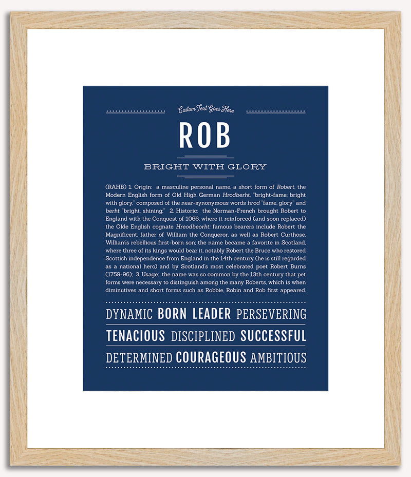 Rob | Name Art Print