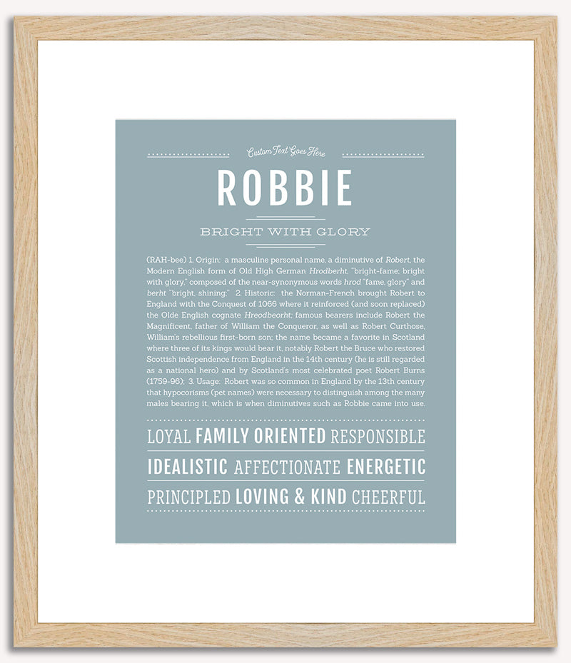 Robbie | Name Art Print