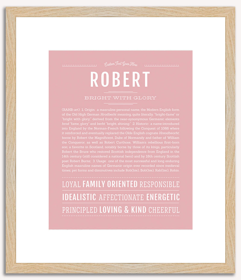 Robert | Name Art Print