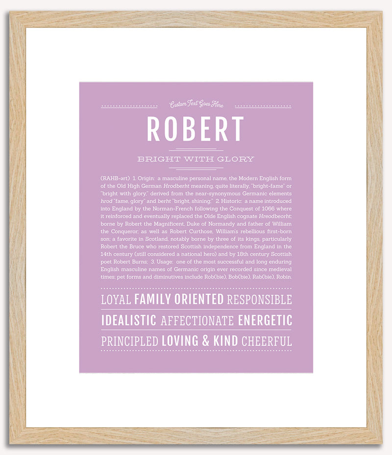 Robert | Name Art Print