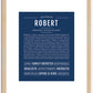 Robert | Name Art Print