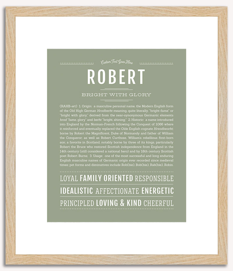 Robert | Name Art Print