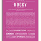 Frame Options | Dark Pink | White Frame, Matted