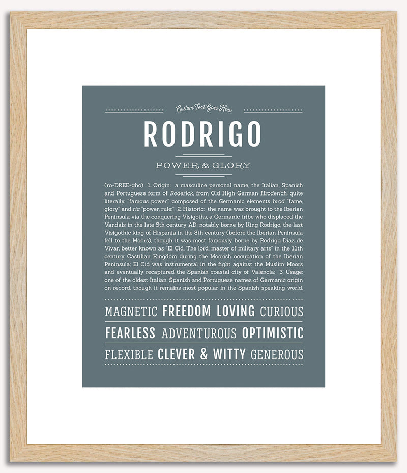 Rodrigo | Name Art Print