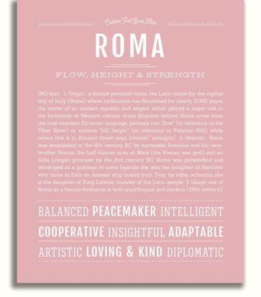 Frame Options | Dusty Rose | No Frame