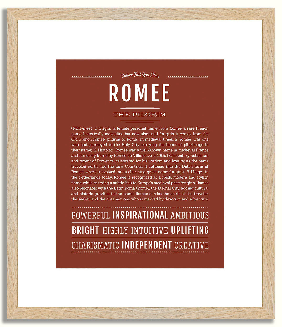 Romee | Name Art Print