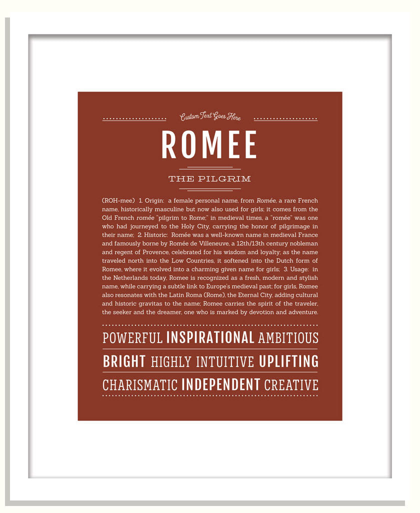 Romee | Name Art Print