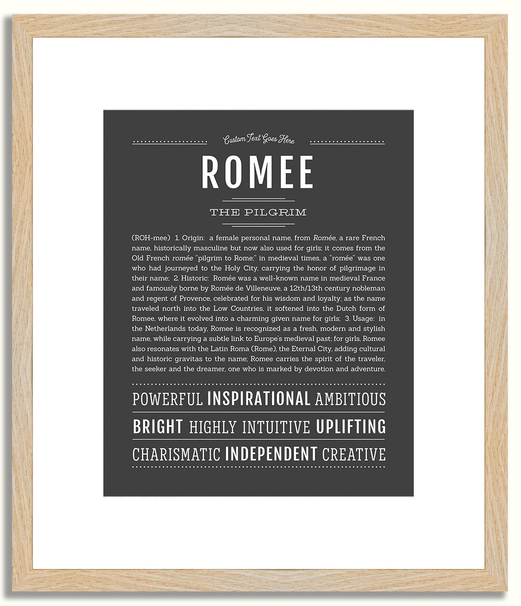 Romee | Name Art Print