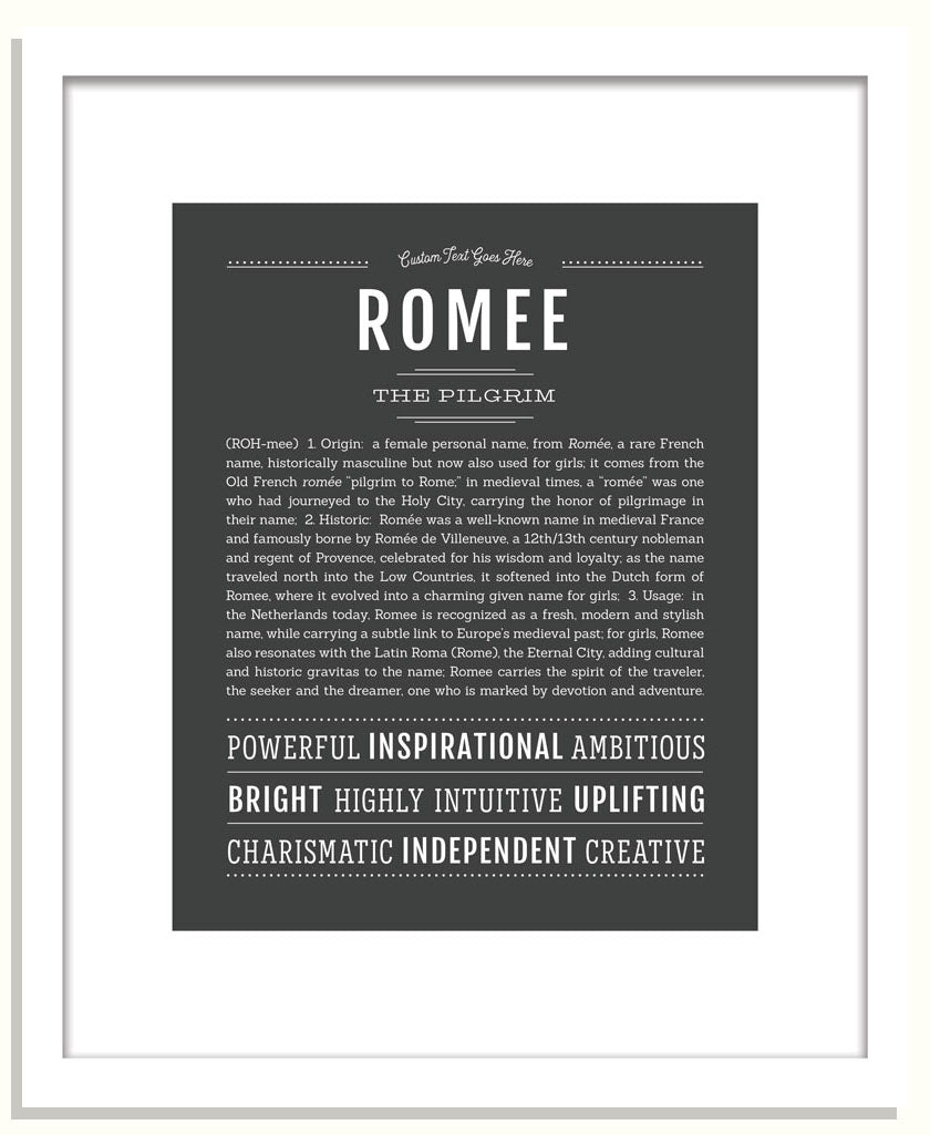 Romee | Name Art Print
