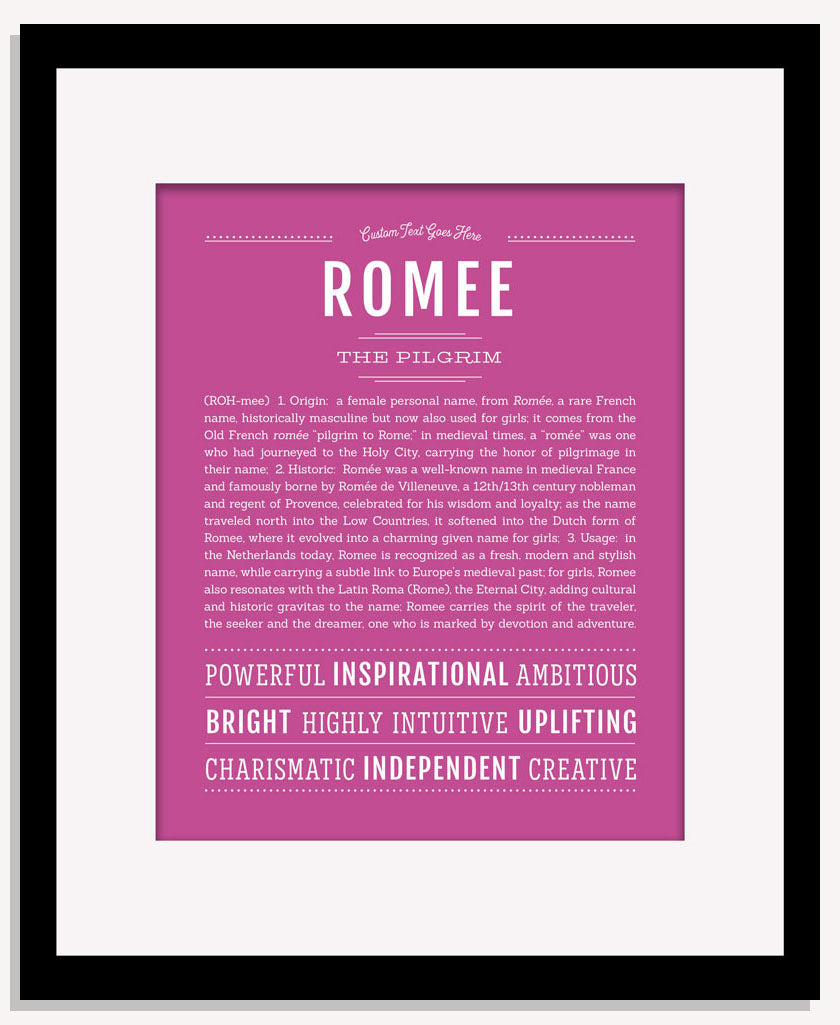 Romee | Name Art Print