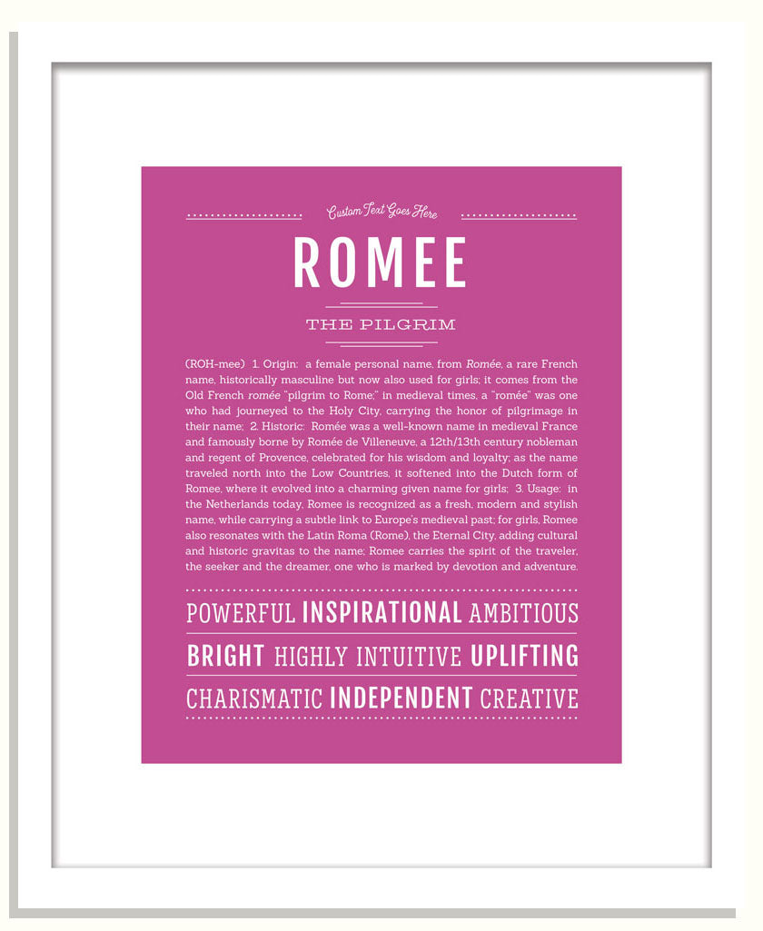 Romee | Name Art Print