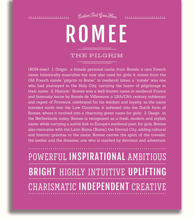 Frame Options | Dark Pink | White Frame, Matted
