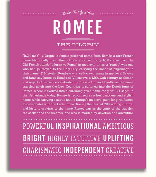 Frame Options | Dark Pink | White Frame, Matted